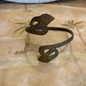 Bronze/Gold Snake Arm Cuff